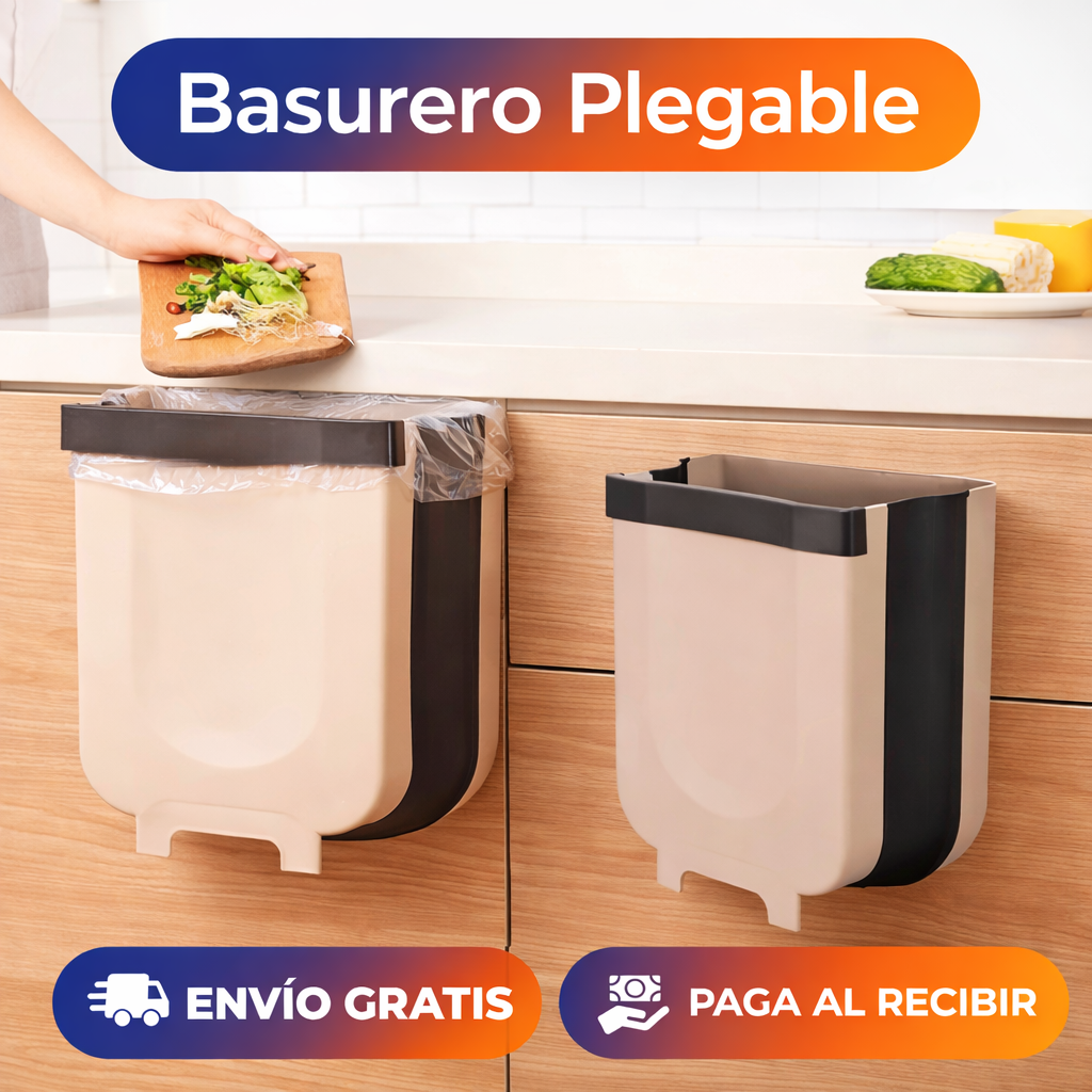 Papelera Plegable Multiusos